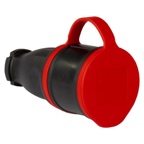 TP ELECTRIC - 1x16A - Kauçuk Uzatma Prizi	 - 3101-304-0300