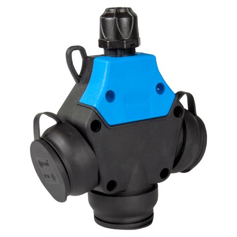TP ELECTRIC - Üç Yönlü Monofaze Grup Priz - 3101-314-0300
