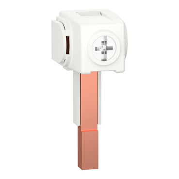 Schneider Elektrik- 4'lü Bağlayıcılı Set 100A tek bağlantılı 3P+N tarak Busbars - A9XPCM04