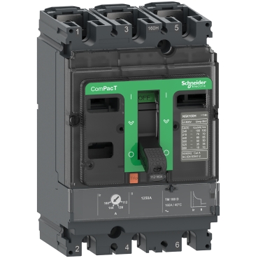 Schneider Electric - ComPacT Şalter NSX100F TMD - C10F3TM100