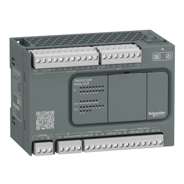 Schneider Electric - kontrolör M200 24 IO röle - TM200C24R