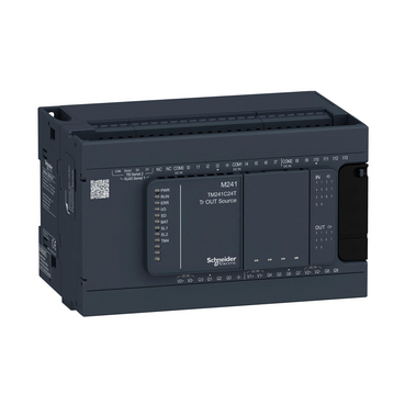 Schneider Electric - M241 PLC 24IO Transistör Çıkış - TM241C24T