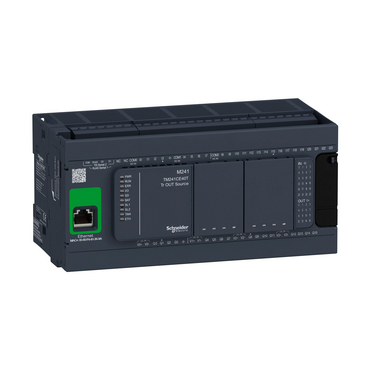 Schneider Electric - M241 PLC 40IO Transistör Çıkış Ethernet - TM241CE40T