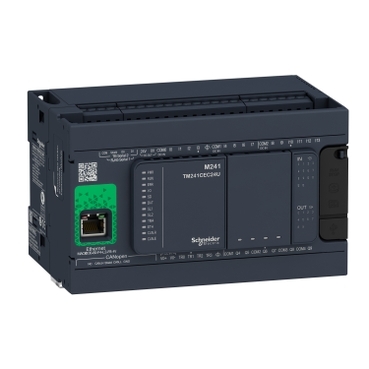 Schneider Electric - M241 kontrolör 24 GÇ rölesi Ethernet CAN master - TM241CEC24R
