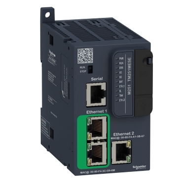 Schneider Electric - M251 PLC 2x Ethernet - TM251MESE