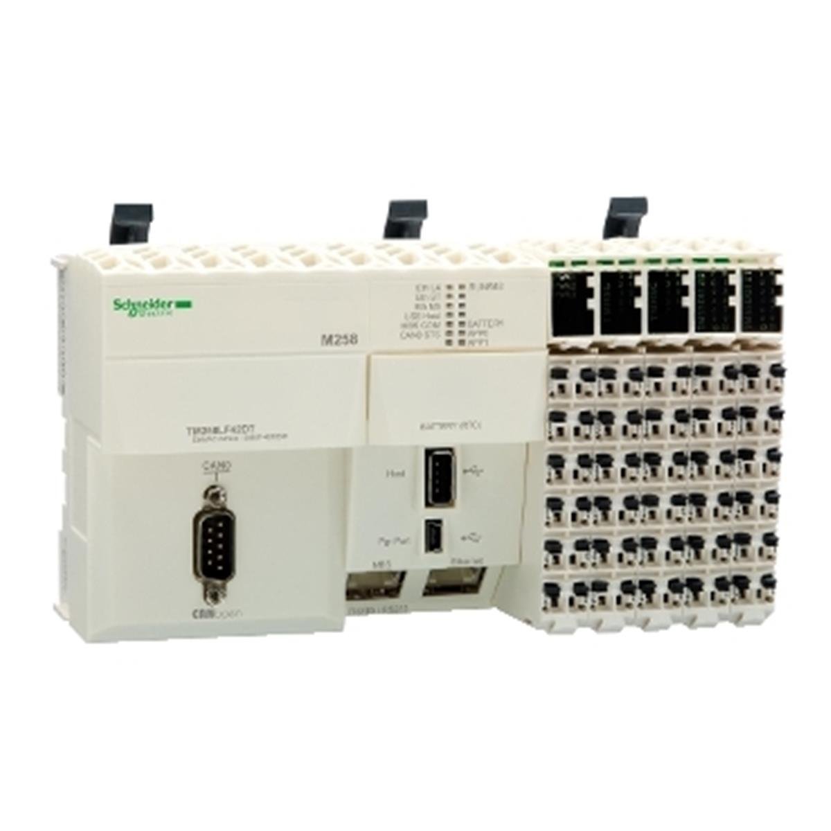 SCHNEIDER Kompakt PLC M258 - 42 G/Ç - 24 V Dc - Canopen - TM258LF42DT